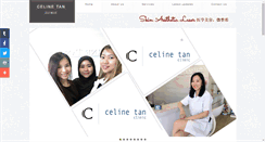 Desktop Screenshot of celinetanclinic.com
